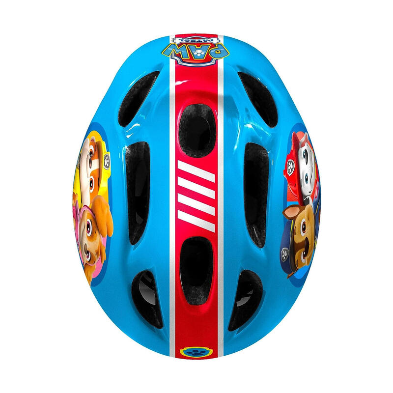 Casco Infantil Rodilleras y Coderas Paw Patrol Talla 53-56 cm