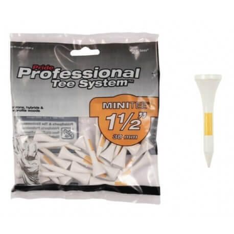 GOLF PRIDE Golf Tee Pride Professional Tee System  3.8cm Oranje