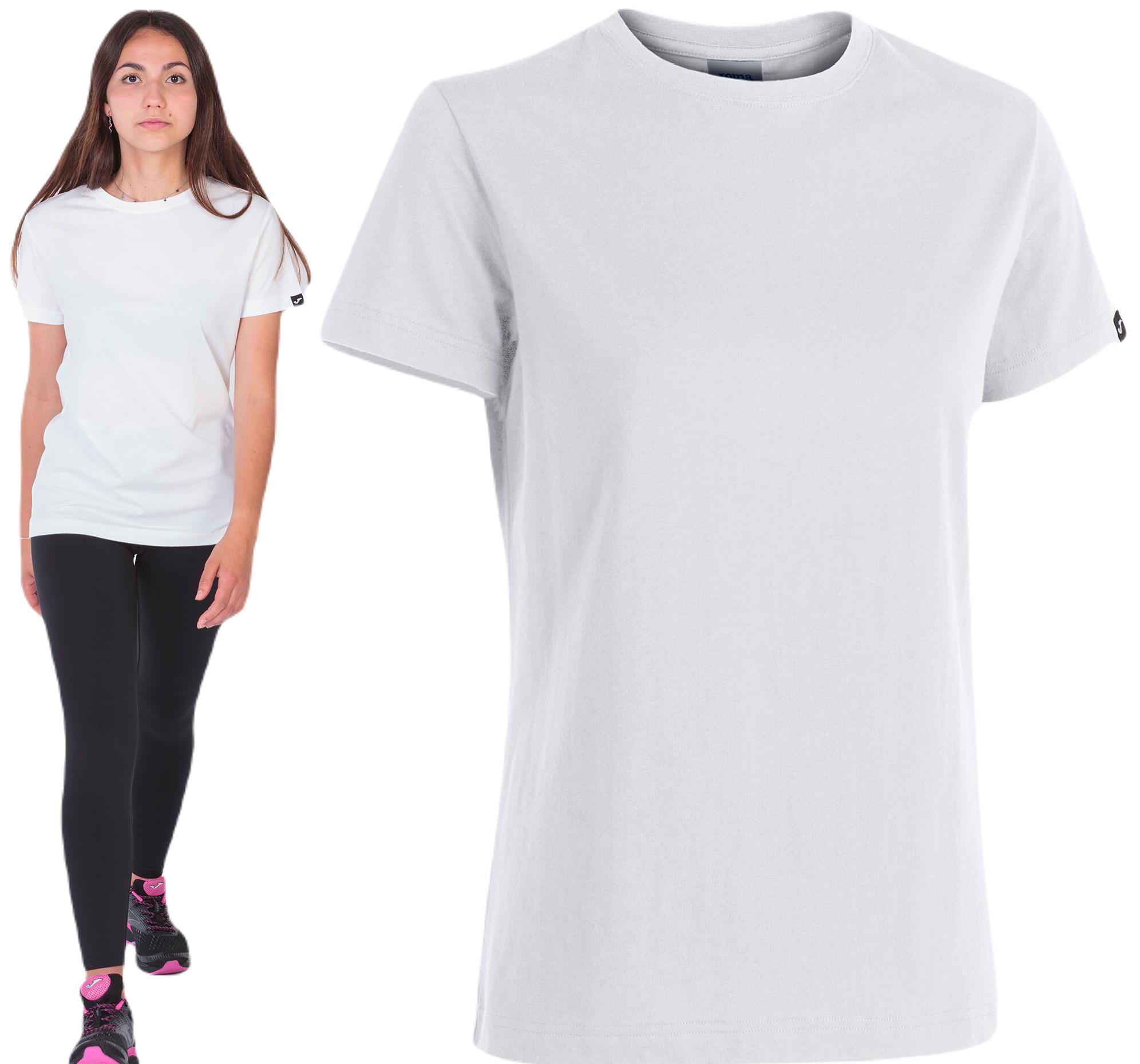 JOMA Camicie Maniche Corte Calcio donna Desert, Bianco