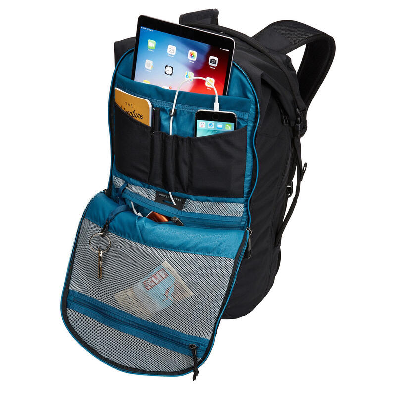 Rucsac urban cu compartiment laptop, Thule, Subterra Travel Backpack, 34L, Negru