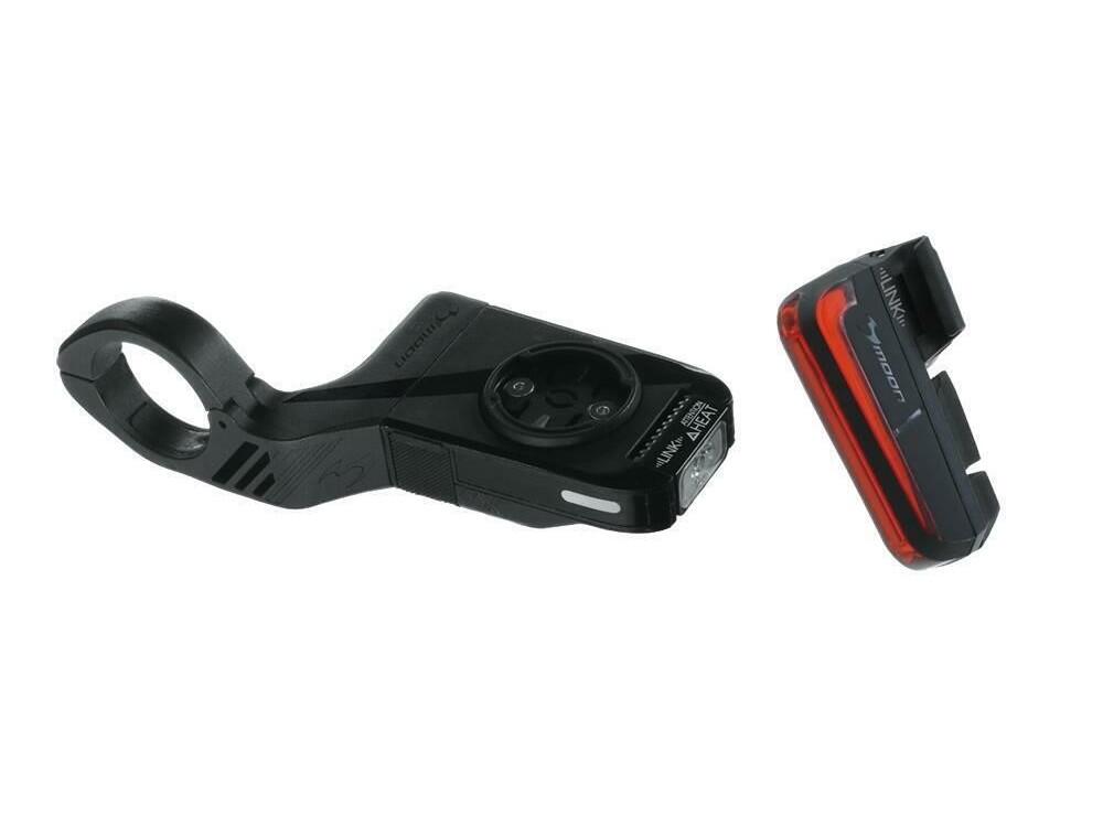 MOON Kit di Luci bici anteriori e posteriori Moon MX 2.4G Garmin/Wahoo Cerberus
