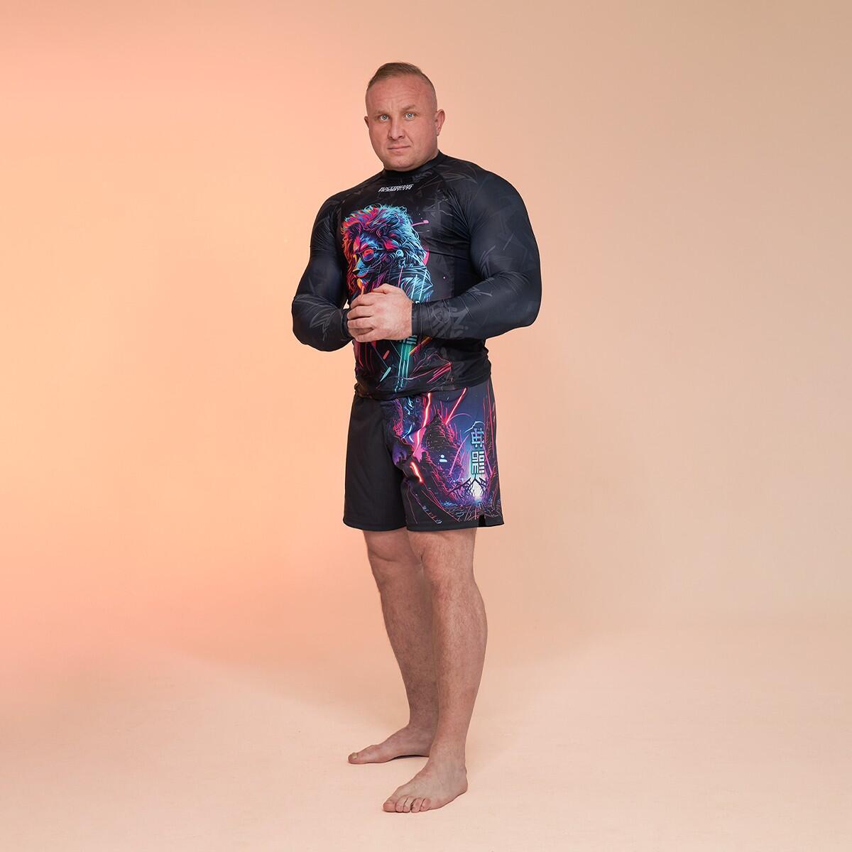 Sportshorts für Herren – Training und Fitness EXTREME HOBBY CYBER ANIMALS 4/7