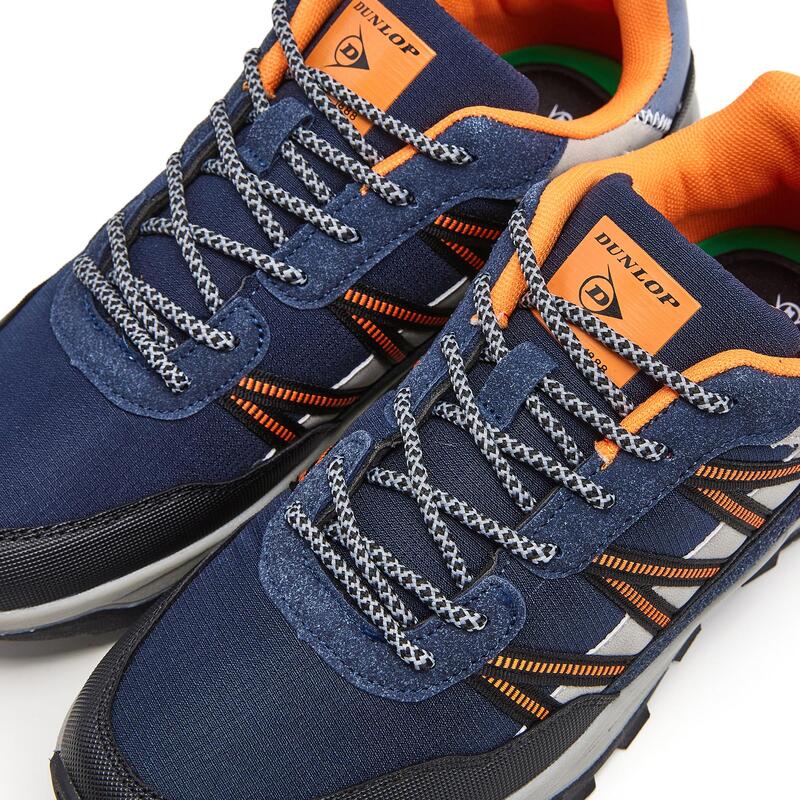 Zapatillas Deportivas Caminar Hombre Dunlop 35930 Azul Marino con Cordones