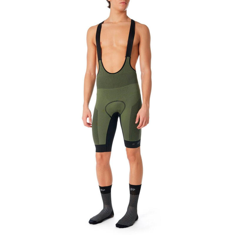 Wielershorts SIXS CLIMA Militair groen