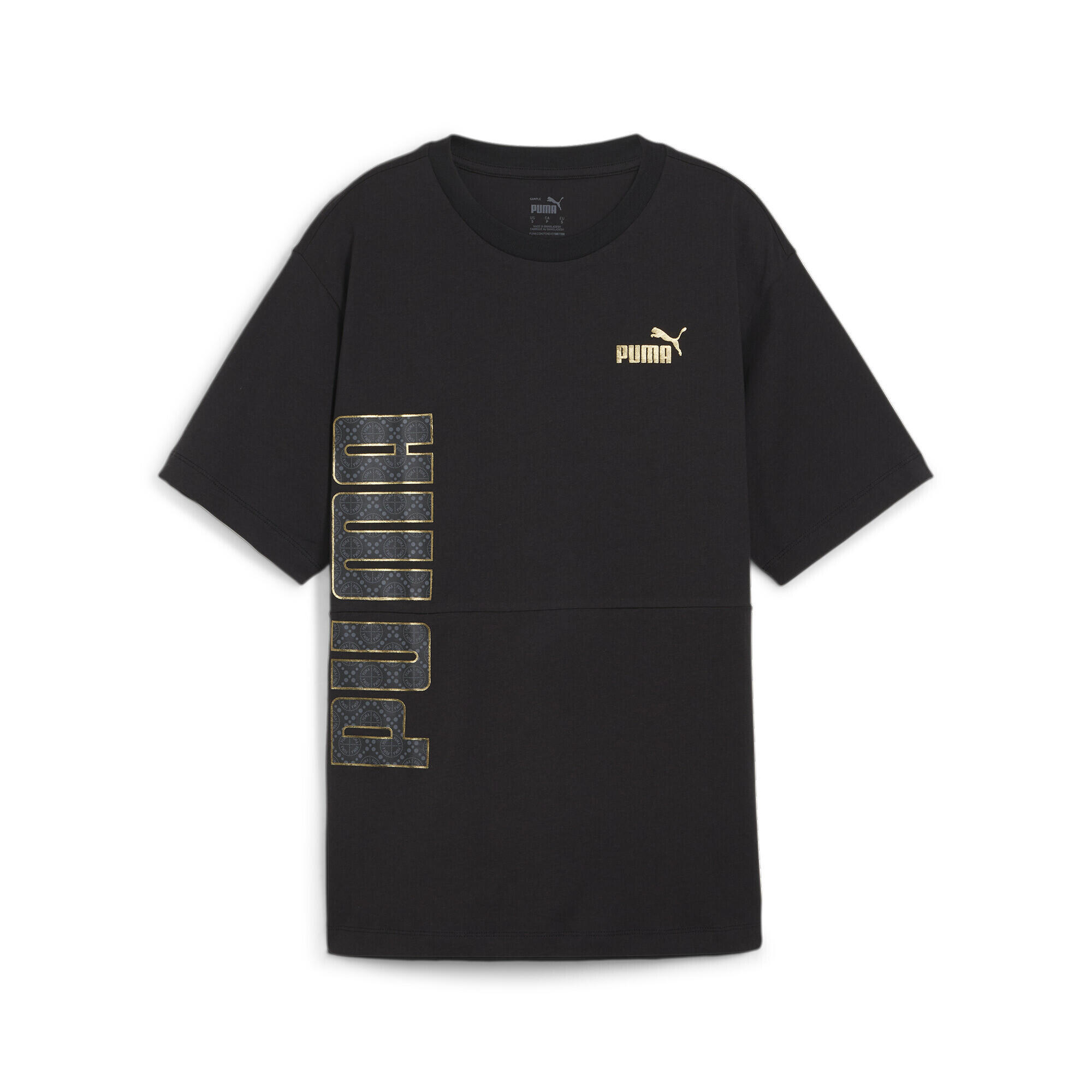Puma - T-shirt Logo Love Puma Power Femme Puma Black - T-shirt Manches Courtes - Noir - 40 M - Decathlon