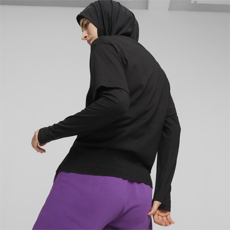 T-shirt PUMA POWER Logo Love da donna PUMA Black