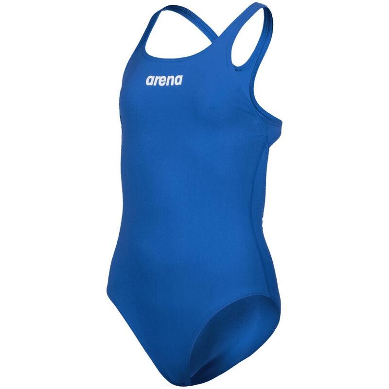 Arena Girl's Team Swimsuit Swim Pro Solid Royal-White