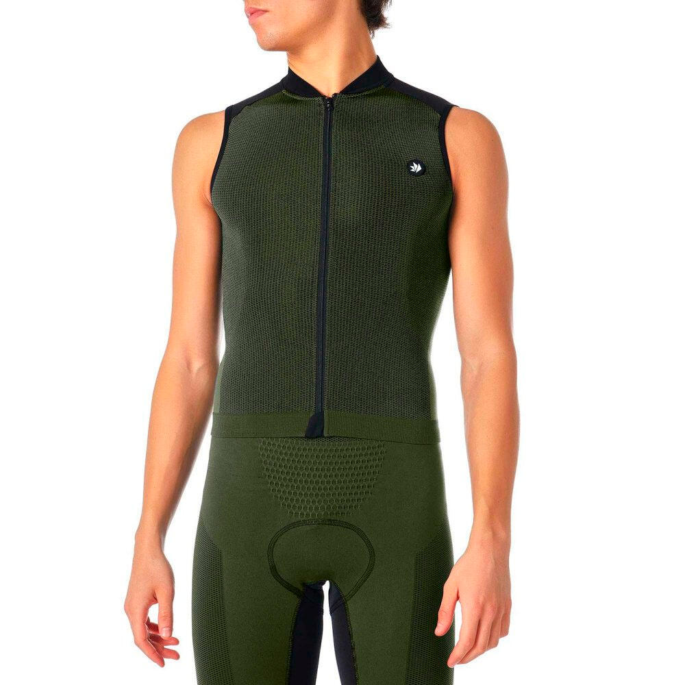 Ärmelloses Trikot Sixs Clima 2 Army 3/6