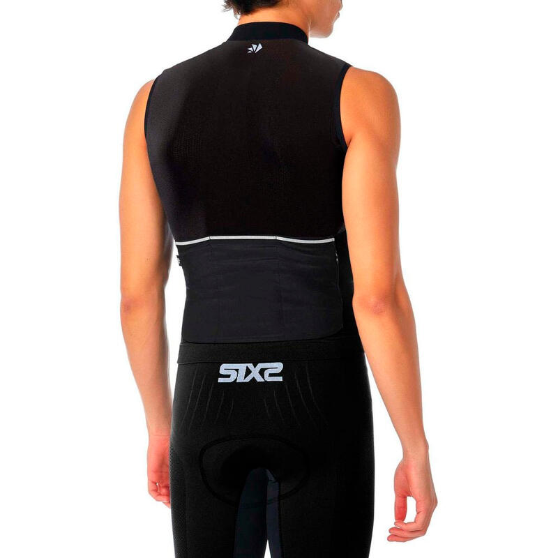 Maillot sans manches Cycling SIXS CLIMA Noir