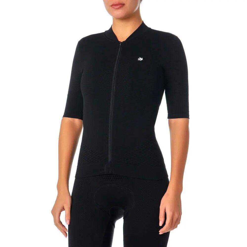 Jersey de manga corta de Ciclismo SIXS CHROMO Negro 5/6