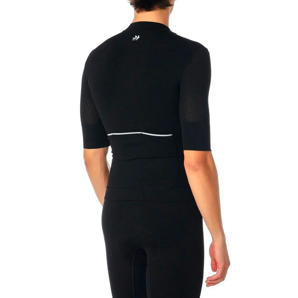 Jersey de manga corta de Ciclismo SIXS CHROMO Negro 4/6
