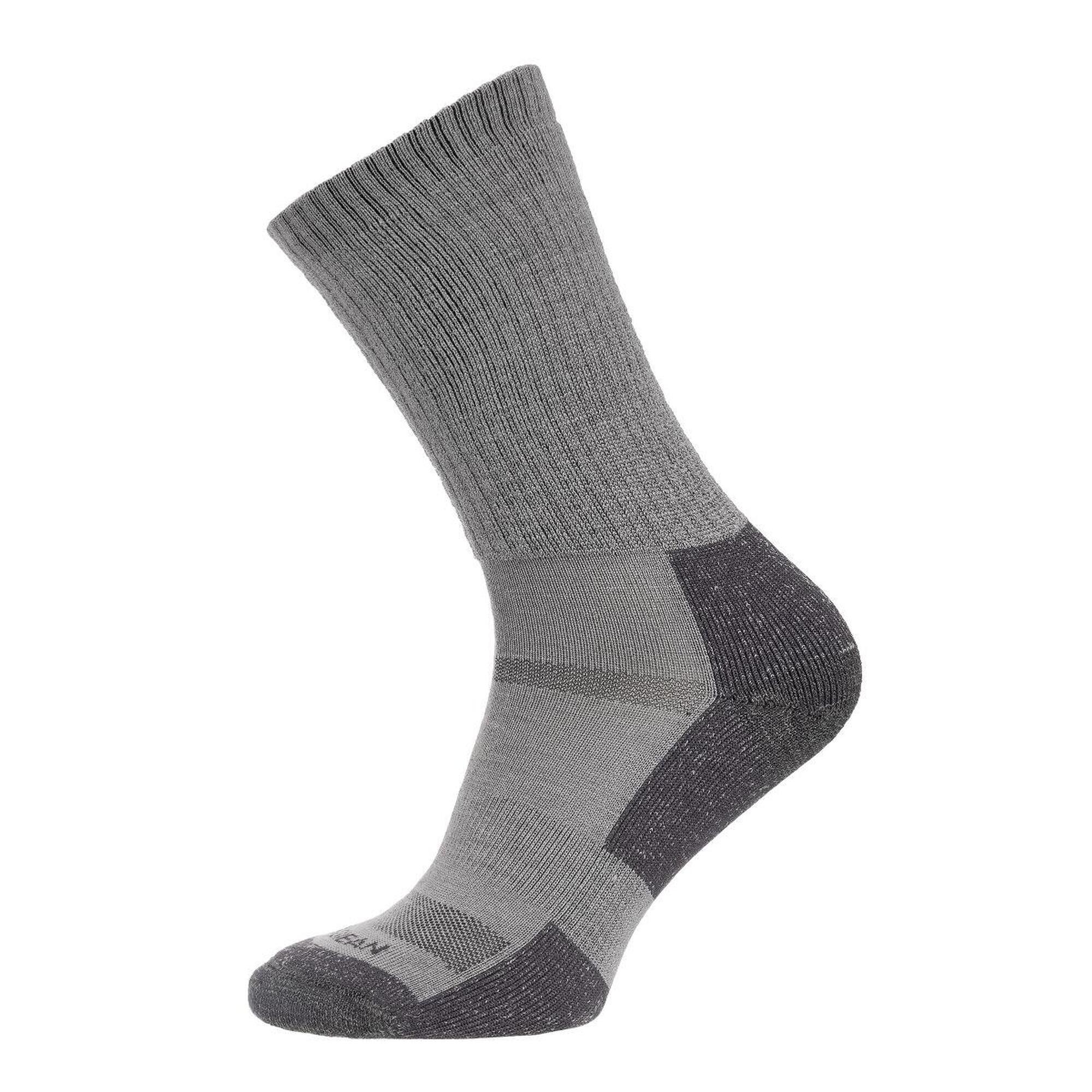 NA GIEAN Trekingové ponožky Enhanced Medium Weight Crew Grey