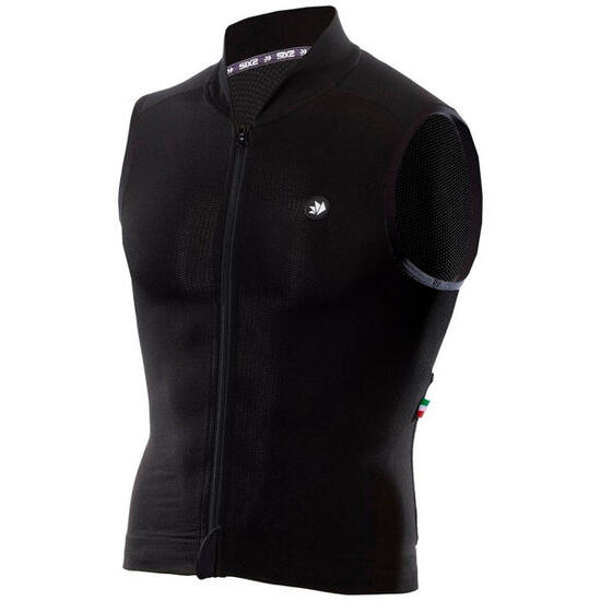 Maglia da ciclismo senza maniche SIXS CLIMA Nero