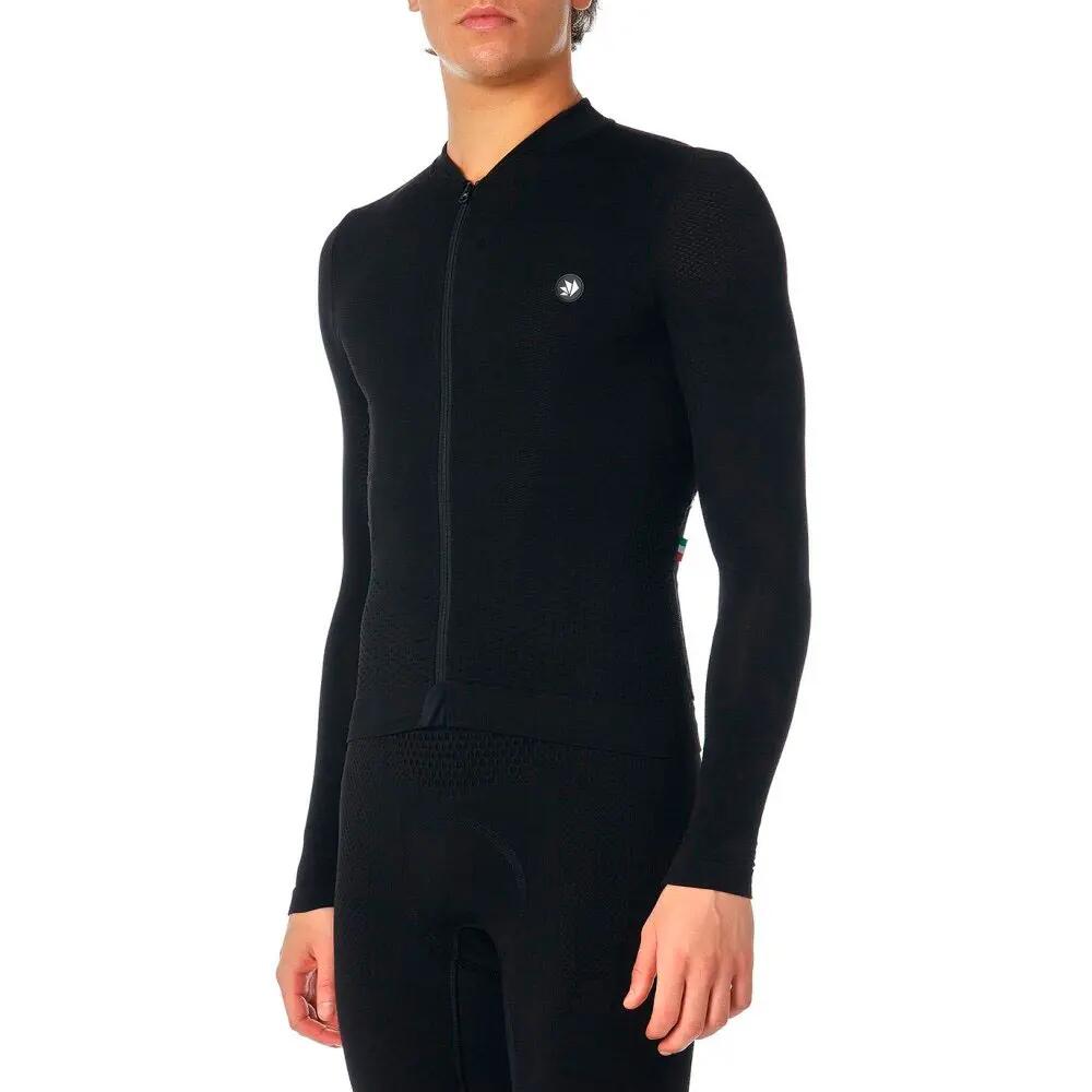 Jersey de manga larga de Ciclismo SIXS CHROMO Negro 3/6
