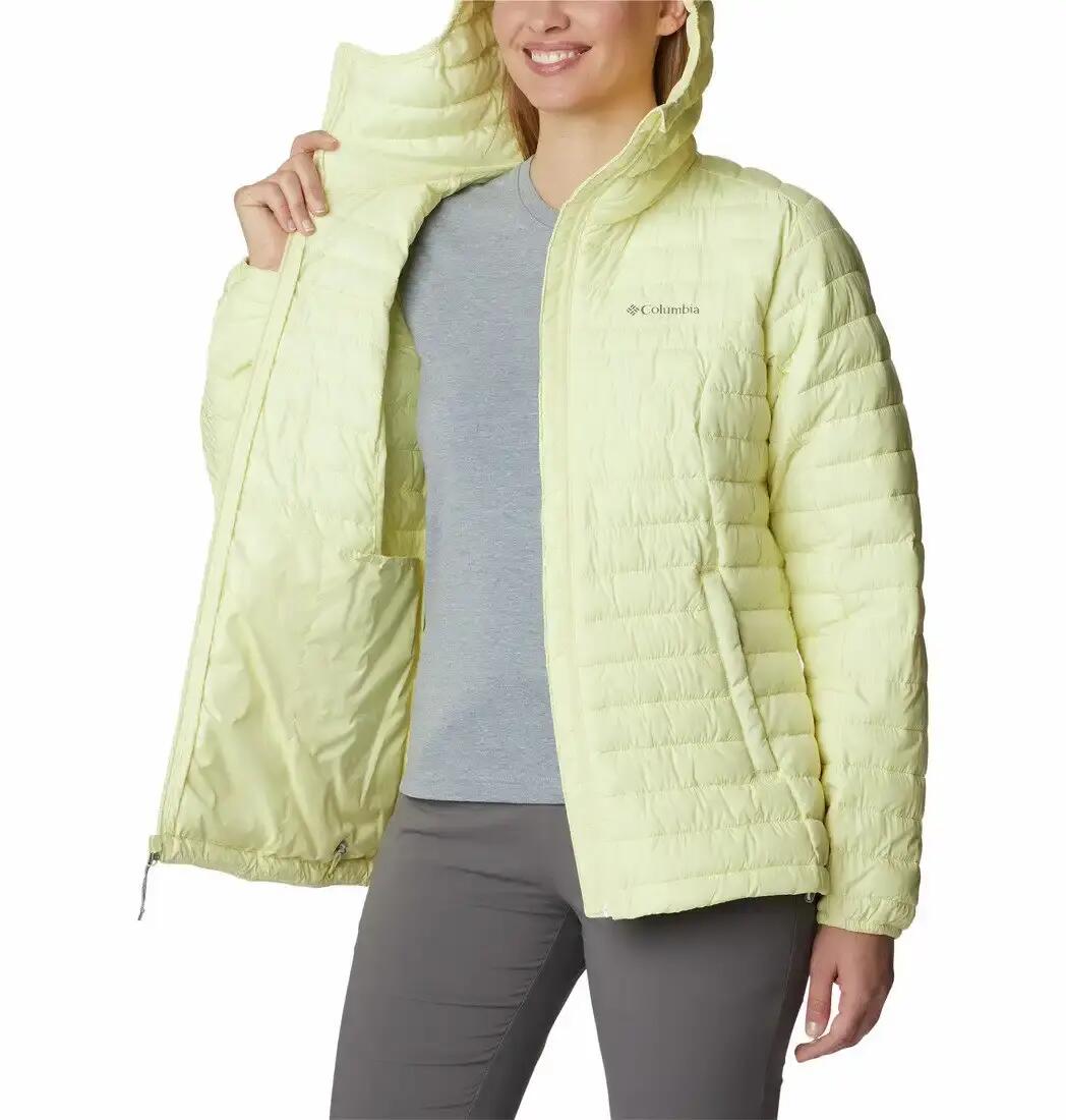 Veste Femme Columbia Silver Falls Hooded Jacket Jaune 5/8