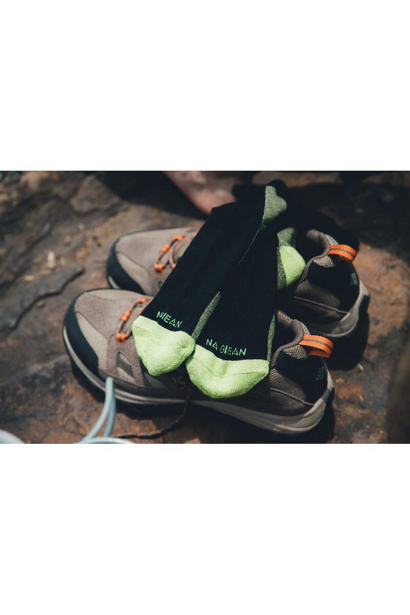 Calze trekking adulto Na Giean Medium Weight Crew nero 5/5