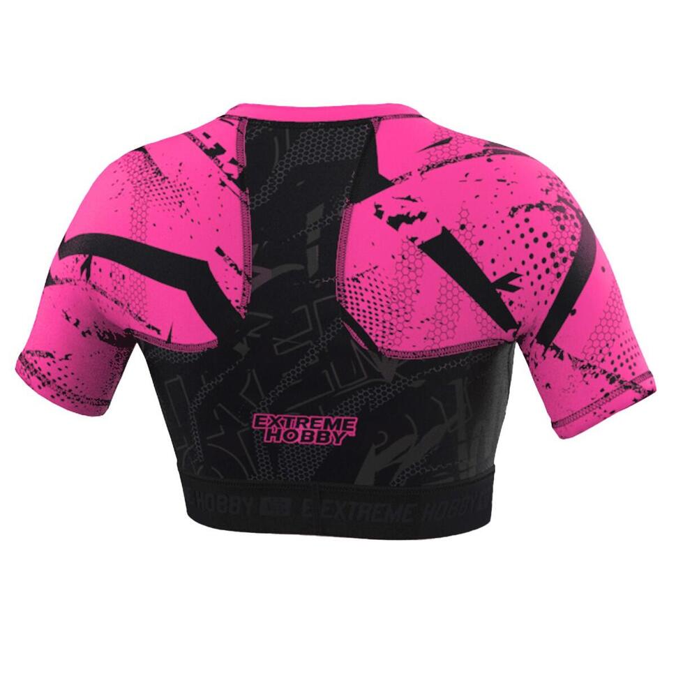 Koszulka sportowa damska Crop top do fitnessu EXTREME HOBBY NEO