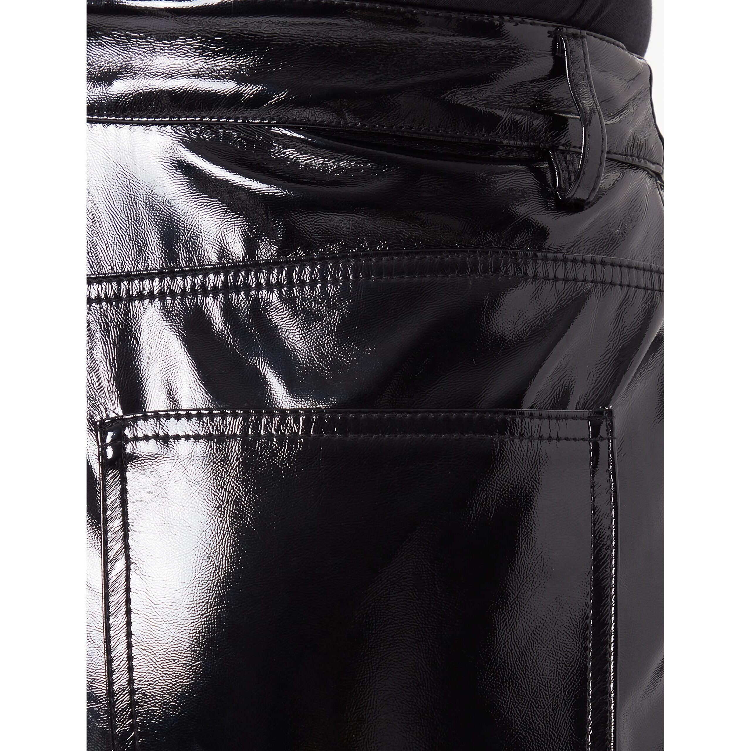 Pantalon en faux cuir femme JJXX Kenya Hw Straight Noos 5/5