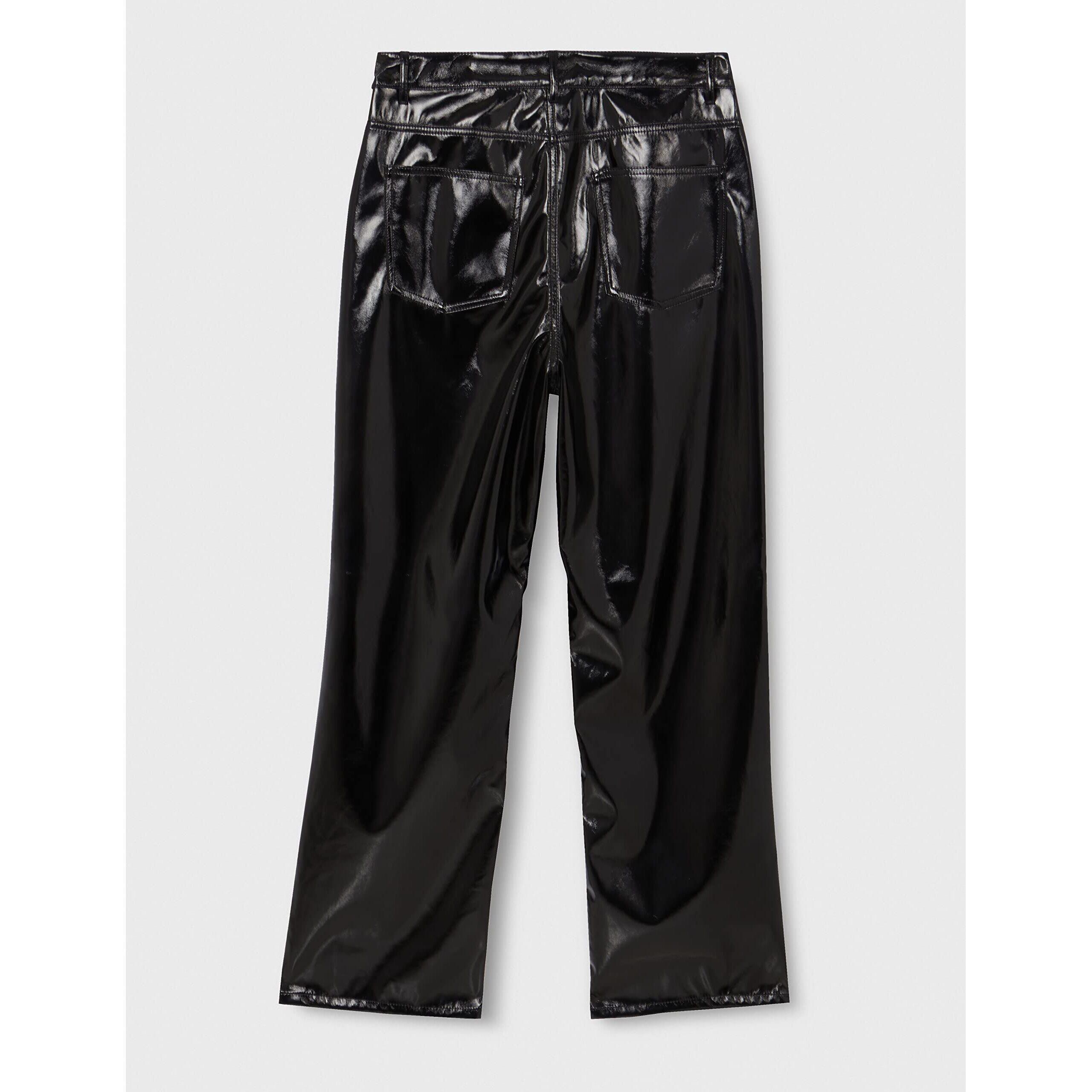 Pantalon en faux cuir femme JJXX Kenya Hw Straight Noos 2/5