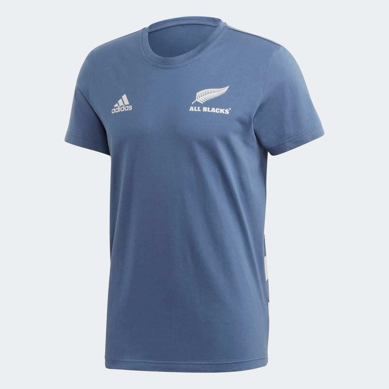 adidas Mens New Zealand All Blacks Rugby T Shirt ADIDAS Decathlon