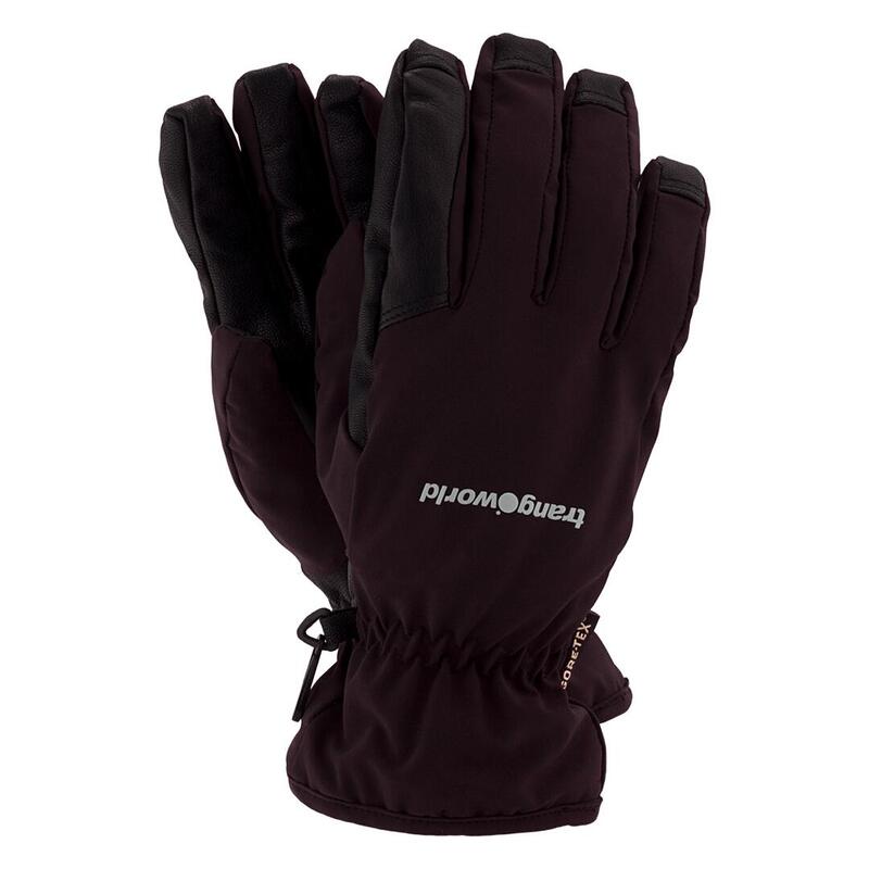 Guantes Trangoworld Combi uu Negro/Negro de caña media