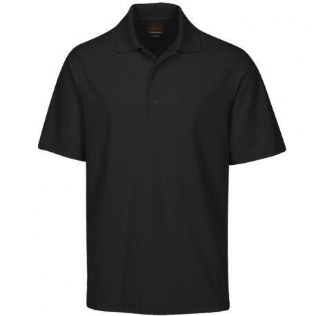 GREG NORMAN Golf Polo met korte mouwen  Performance Micro Pique Golf   Zwart