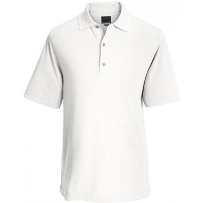 Greg norman performance micro pique golf polo wit maat s