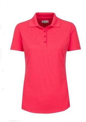 GREG NORMAN GREG NORMAN Golf Polo met korte mouwen  Pro Tek Pique Dames   Pink