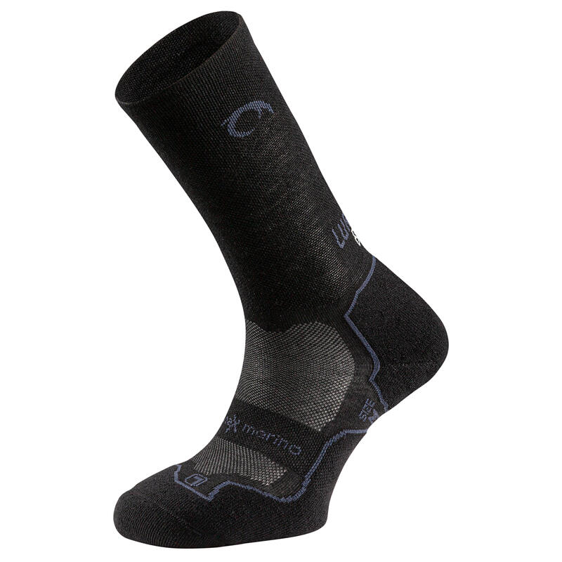 Calcetines para Hombre CMP Trekking Wool Mid Multicolor para Montaña (EU 25  - 27)