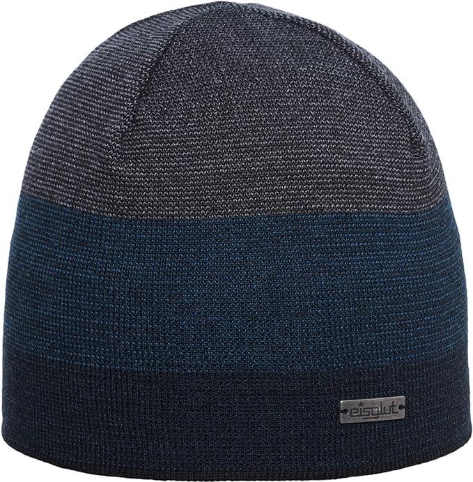 Bonnet d'hiver femme Eisglut Renton Rewoolife laine bleu marine 2/2