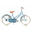 Bicicletta retrò per bambini Capri Mini 20" blu cielo