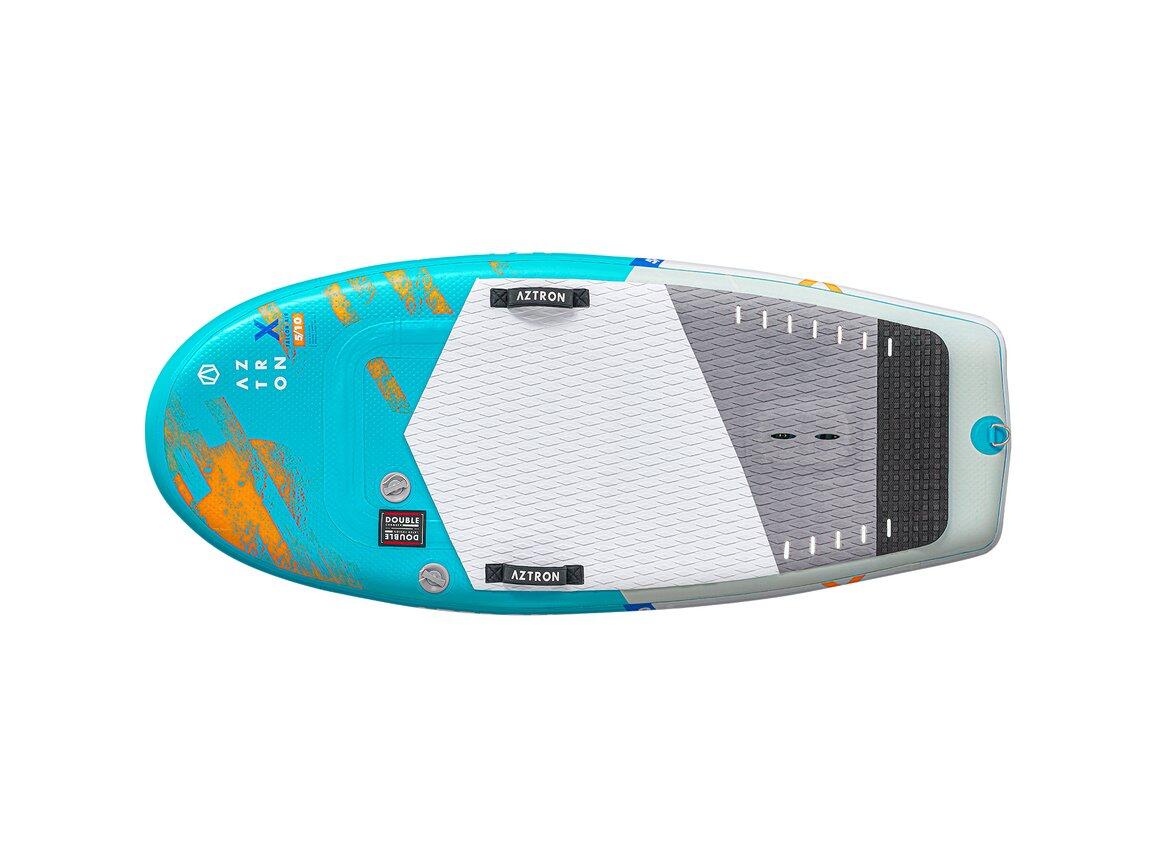 Dwukomorowa deska pompowana SUP do foila - Aztron Falcon 5'10" 178cm 2/5