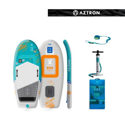 Dwukomorowa deska pompowana SUP do foila - Aztron Falcon 5'10" 178cm