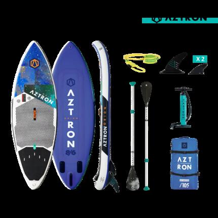 Dwukomorowa deska pompowana SUP Aztron Orion 8'6" 259cm