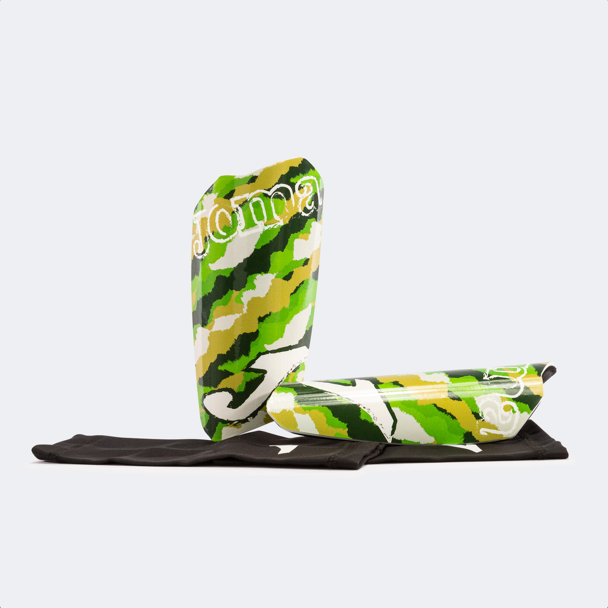 Protetor de canela Joma Spartan verde e bege 2/2