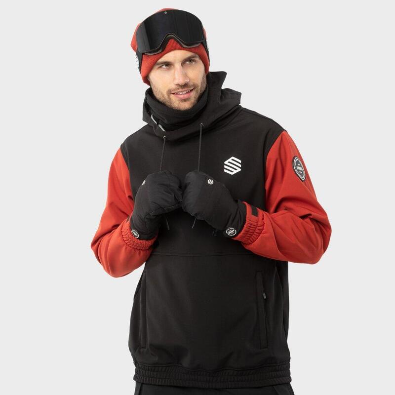 Chaqueta esquí y nieve SIROKO W1 Bering Negro Hombre
