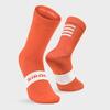 Chaussettes vélo Cyclisme Homme et Femme S1 Orange Flanders Orange Vif