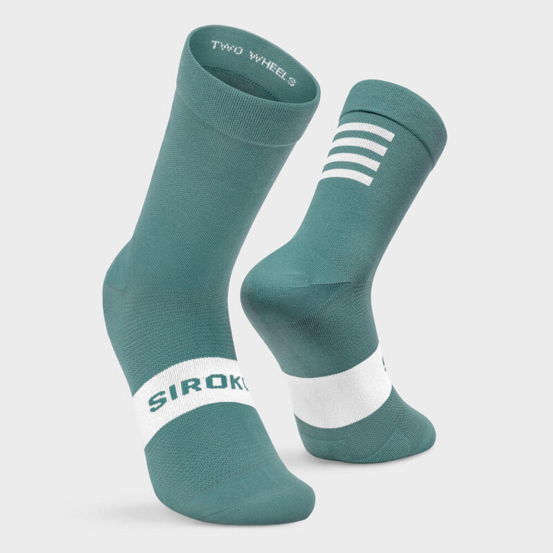 Herren und Damen Radsport Fahrradsocken S1 Blue Sarenne SIROKO Ozeanblau