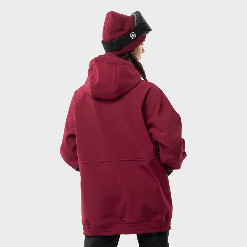 Giacca da snowboard da donna Sport invernali W1-W Groenland SIROKO Bordeaux