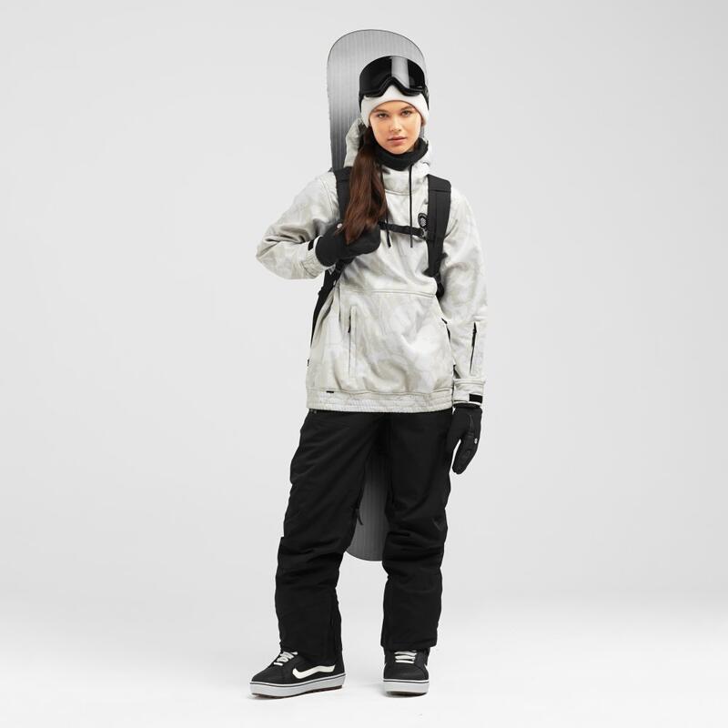 Casaco de snowboard para mulher Desportos de inverno W1-W Tremblant Branco