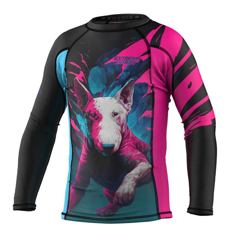 Koszulka Sportowa Rashguard dla dziecka Extreme Hobby VIVID BULL TERIER