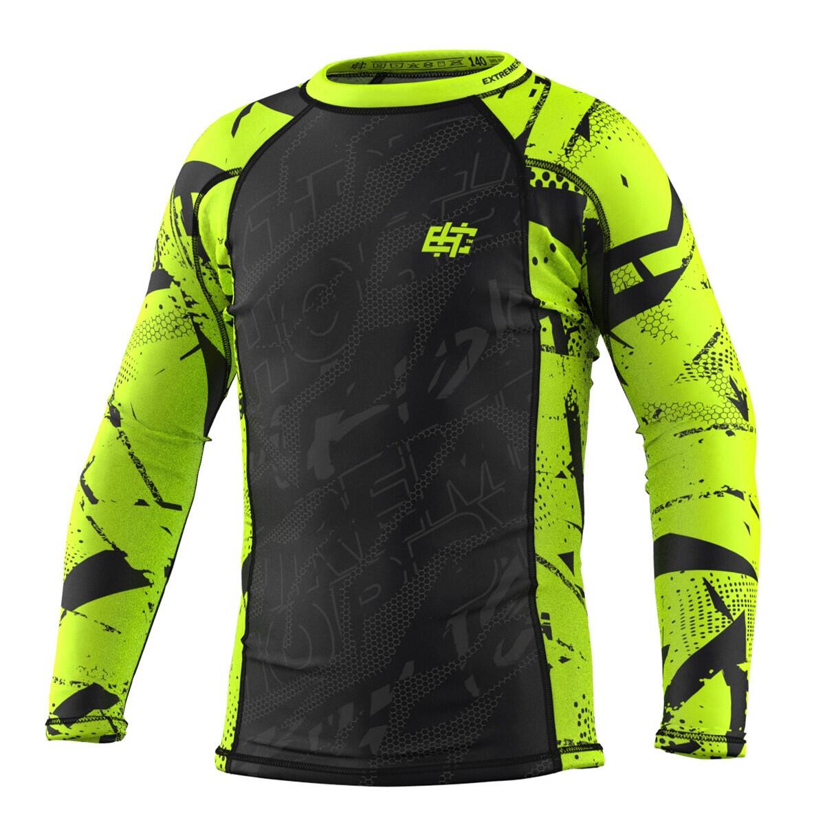 EXTREME HOBBY Rashguard a maniche lunghe per bambini MMA EXTREME HOBBY NEO