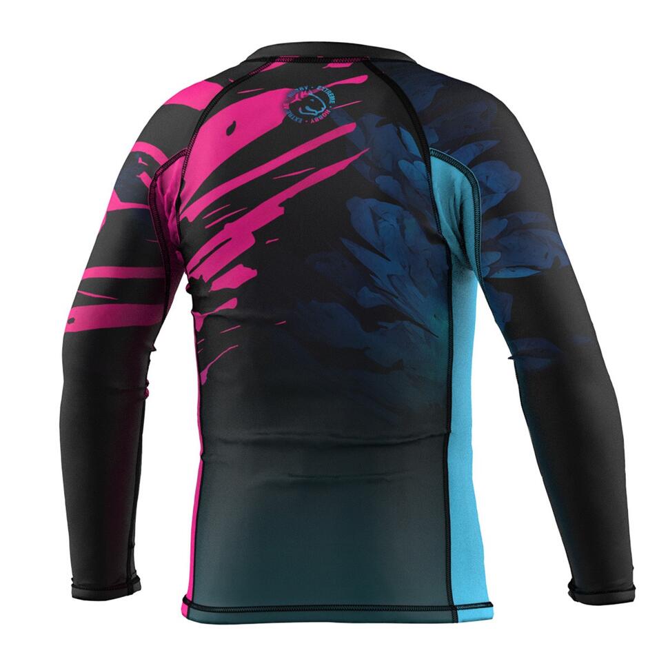 Rashguard dla dzieci dla dzieci MMA EXTREME HOBBY EXTREME HOBBY VIVID BULLTERIER