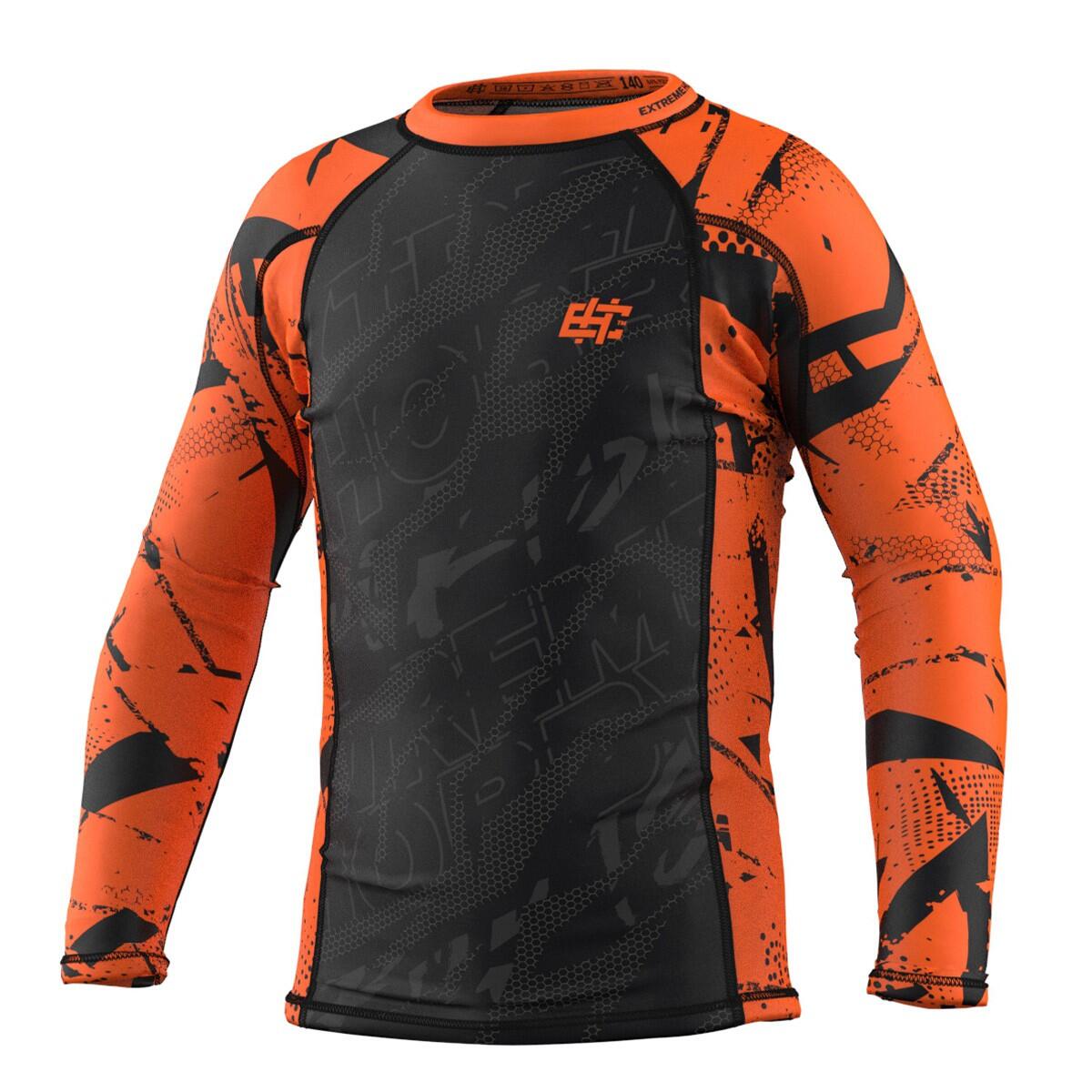 EXTREME HOBBY Rashguard a maniche lunghe per bambini MMA EXTREME HOBBY NEO