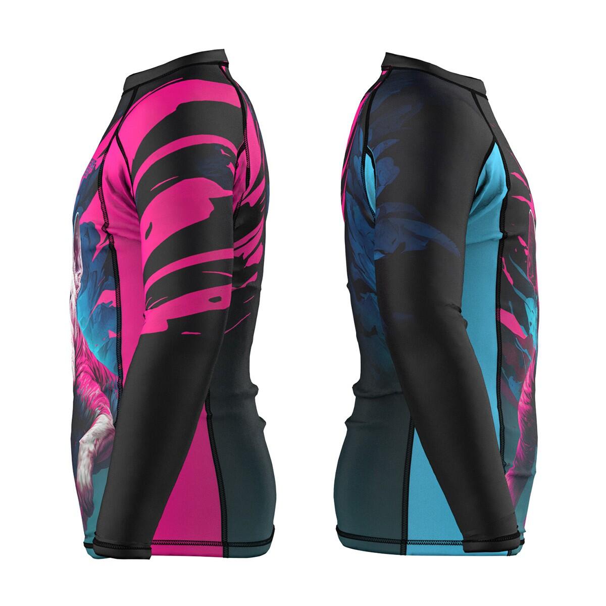 Rashguard à manches longues pour enfants MMA EXTREME HOBBY VIVID BULL TERIER 3/5