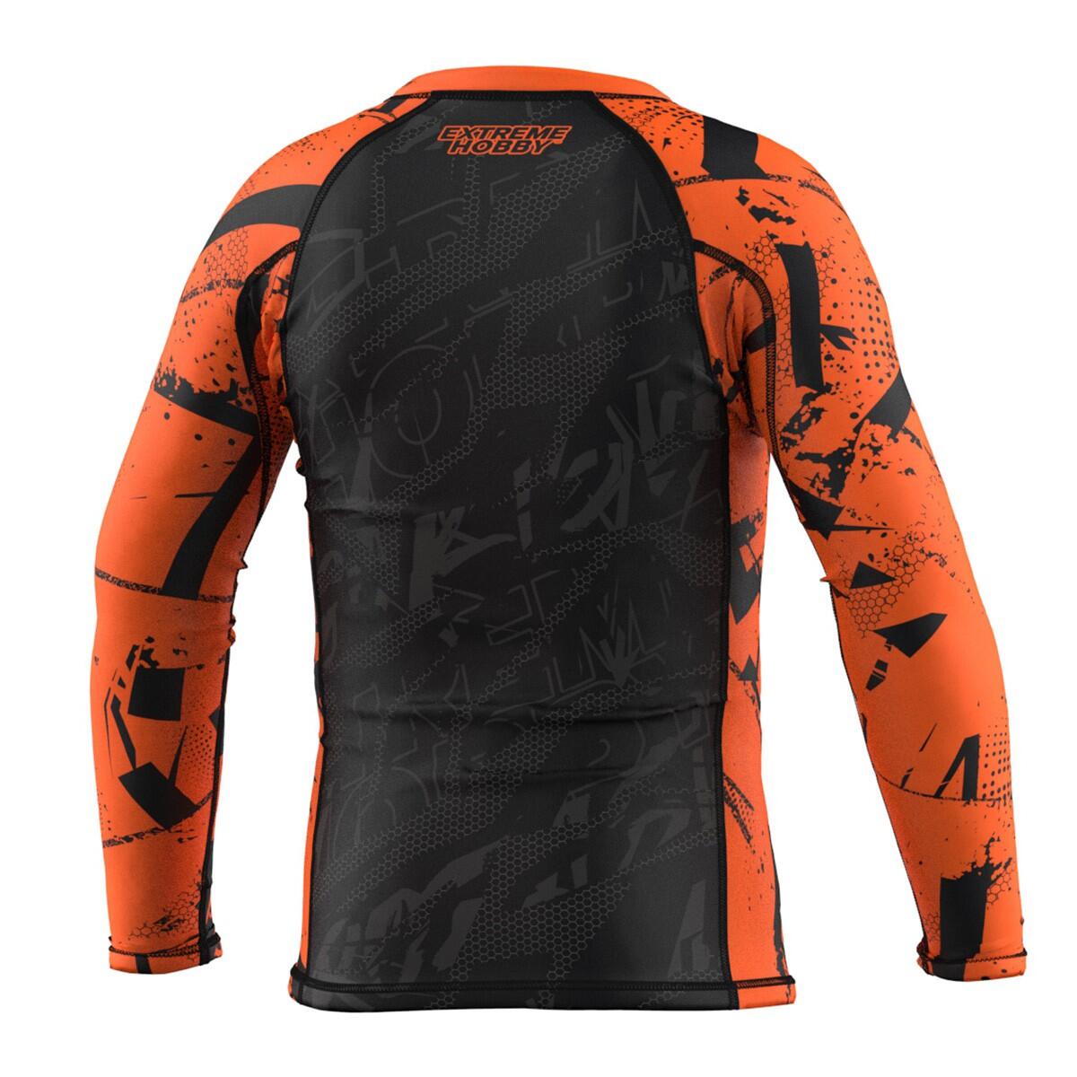 Rashguard a maniche lunghe per bambini MMA EXTREME HOBBY NEO 2/6