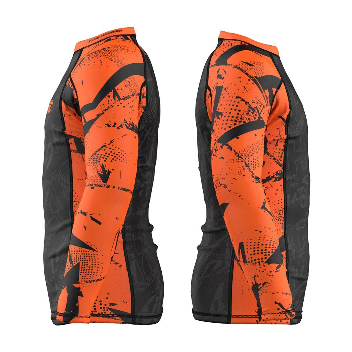 Rashguard a maniche lunghe per bambini MMA EXTREME HOBBY NEO 3/6