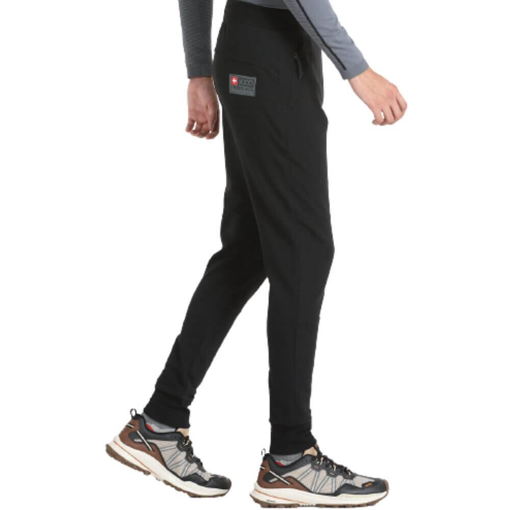 CALÇAS DE GINÁSTICA EM ALGODÃO HOMEM +8000 LODOSO M 23I. Preto 4/5