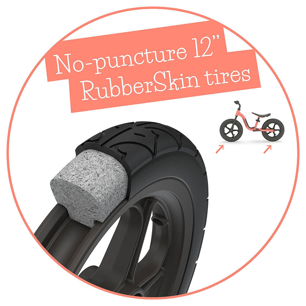 Chillafish Charlie Sport lichtgewicht loopfiets, en 12" RubberSkin banden 5/7
