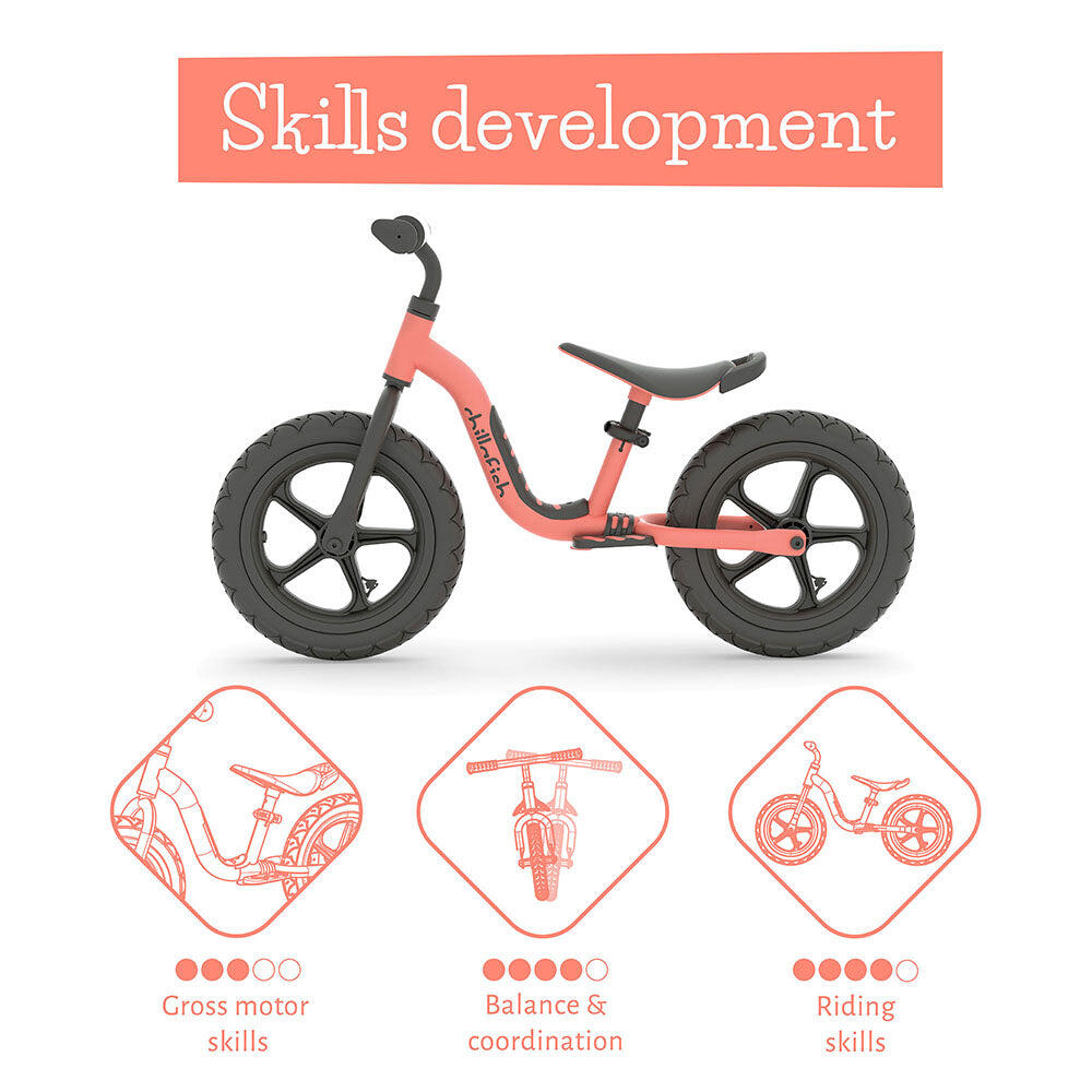 Draisienne Chillafish BMXie 2 – Légère, Frein à Pied, Roues Increvables, Pour Enfants De 2 à 5 Ans